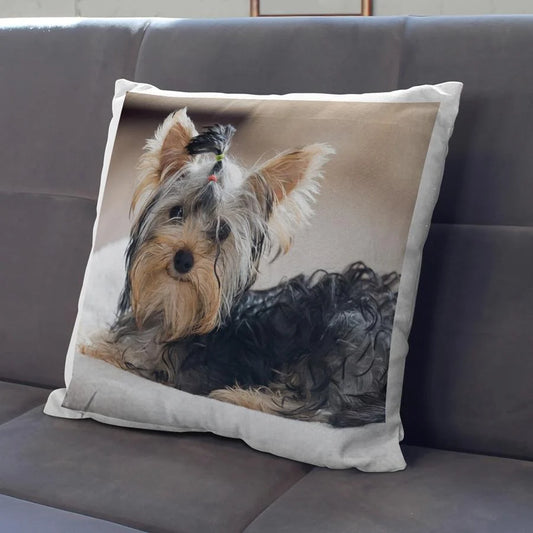 Cojín Personalizado Foto Y Frase